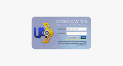 Desktop Screenshot of cybercampus.unair.ac.id