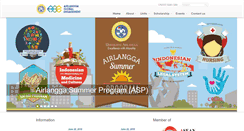 Desktop Screenshot of international.unair.ac.id